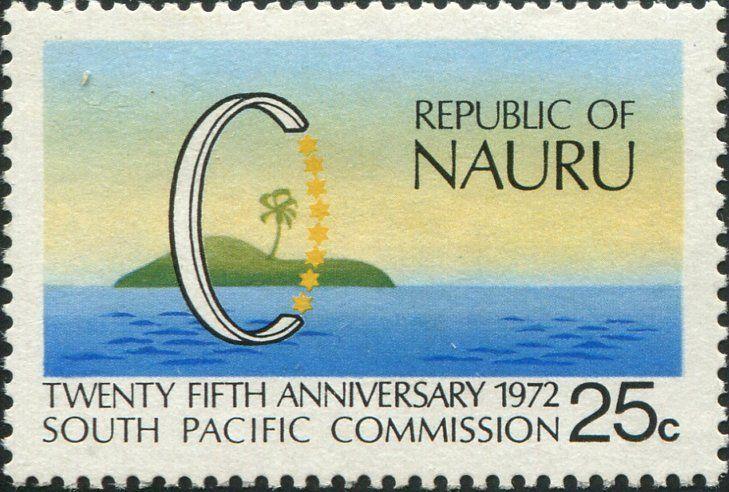 Nauru 1972 SG97 25c South Pacific Commission MNH