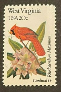 Scott#: 2000 - West Virginia single stamp MNH OG