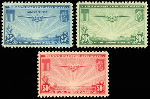 C20-22, Mint NH VF Set of Three Stamps - (Stock Photo) - Stuart Katz