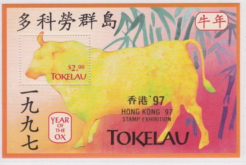 Tokelau # 237, 237a & 237b, Year of the Ox, + 2 Philatelic exhib., NH, 1/2 Cat