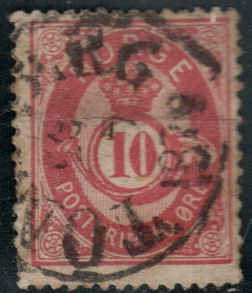 Norway  #25  Used CV $4.50