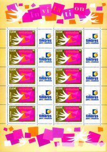 2002 Message Stamps. 2 miniskirts.