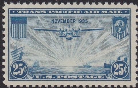 C20 China Clipper Over Pacific MNH