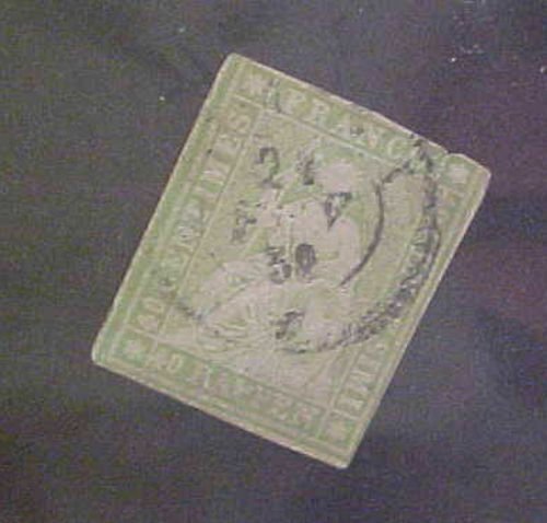 SWITZERLAND  STAMP #40B  cat.$100.00 USED 