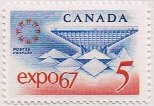 Canada Mint VF-NH #469 Expo 67