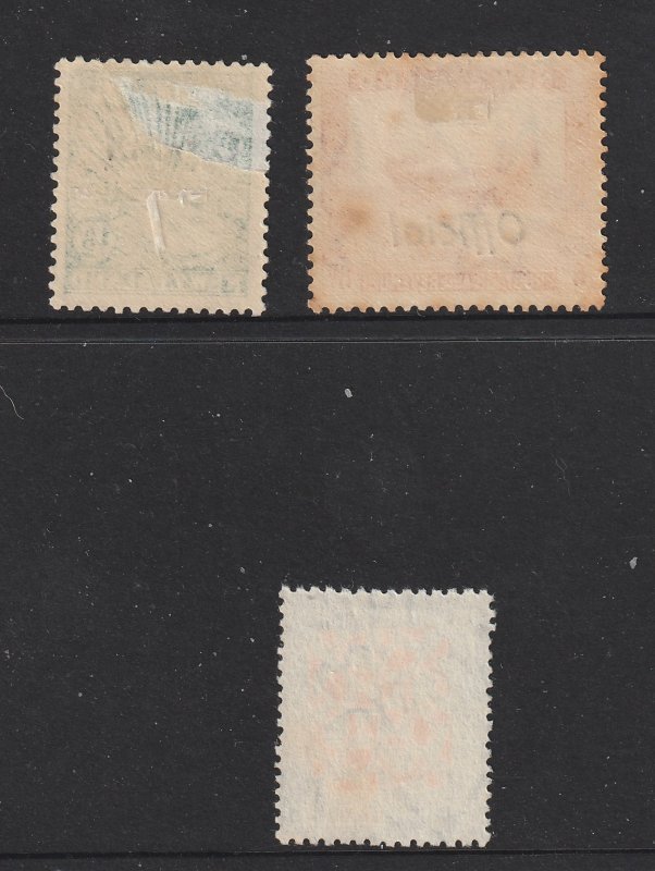 New Zealand x 3 MH Officials from the 1935 series