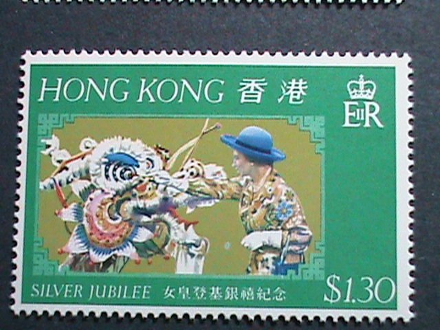 ​HONG KONG-CHINA-1977-SC#335-7- 25TH ANNIVERSARY- REIGN OF ELIZABETH II MNH