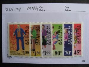 NEW ZEALAND Maori language set Sc 1269-74 MNH