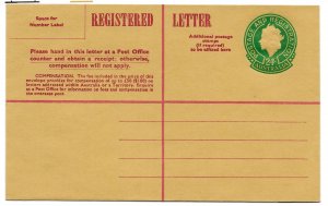 Australia QEII 24c Registered Letter Entire Unused Embossed Postal Stationary