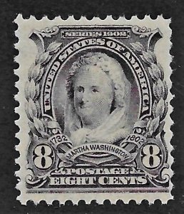 1902-03 Sc. #306 FVF VLH Cat. Val. $45.00.