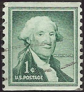 # 1054b DRY PRINT LARGE HOLES USED GEORGE WASHINGTON