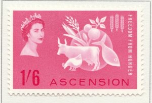 1963 BRITISH COLONY ASCENSION 1s.6d MH* Stamp A4P18F39631-