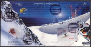 Finland 2008 Winter Sport Ski S/S 3D Used / CTO