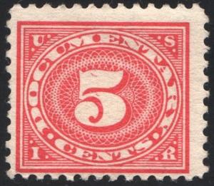 R232 5¢ Documentary Stamp (1917) MNH