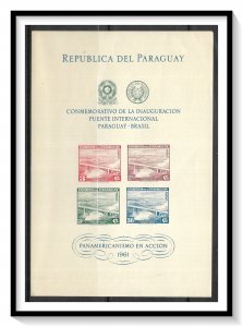 Paraguay #C277a Airmail Souvenir Sheet MNH