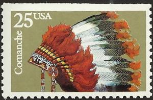 # 2503 MINT NEVER HINGED COMANCHE HEADDRESS