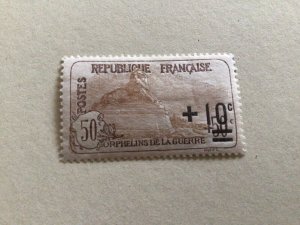 France 1922 War Orphans charity mounted mint stamp A11457