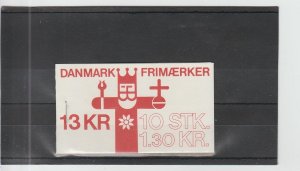 Denmark  Scott#  627  MNH Booklet  (1979 University Seal)