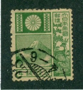 Japan 1922 #171a U SCV(2022)=$3.00