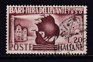 1950 - ITALY - Levant Fair. Bari - Sc# 542 - Used