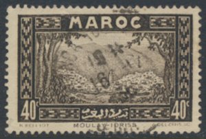 French Morocco   SC# 133  Used     see details and scans 