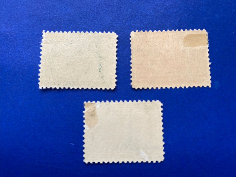 US Stamps- SC# 328 - 330 - Jamestown  -  MH/MHR  - SCV = $197.50