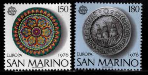 San Marino Scott 889-890 MNH** set