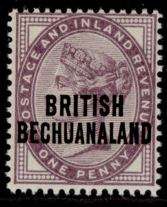 BRITISH BECHUANALAND QV SG33, 1d lilac, NH MINT.