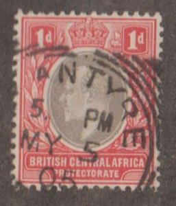 British Central Africa Scott #60 Stamp - Used Single