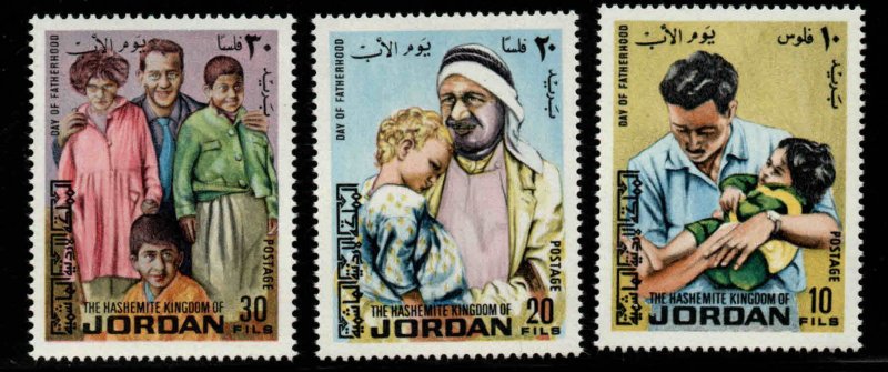 Jordan Scott 726-728  MNH** Fatherhood Day set 1972