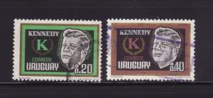 Uruguay 714-715 Set U President John F Kennedy (E)