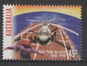 AUSTRALIA SG1758 1998 ANNIVERSARY OF ROYAL AUSTRALIAN NAVY FLEET AIR ARM MNH