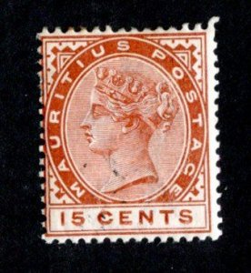 1892 Mauritius Sc.#80 M* ( 915 BCX2 )