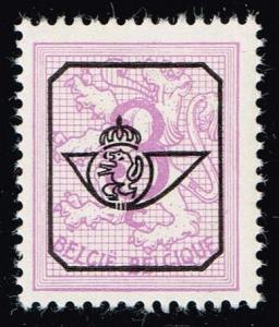 Belgium #404 Lion Rampant; Unused Precancel (0.25)