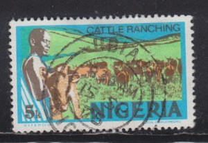 Nigeria 294B Cattle Ranching 1973