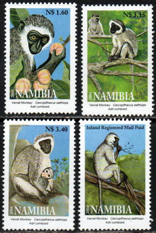 Namibia Sc #1024-1027 MNH