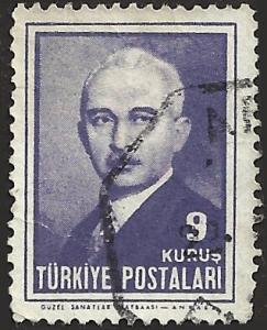 TURKEY - #937 - Used - SCV-0.25