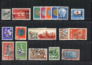 Switzerland Mint and Used Lot 27