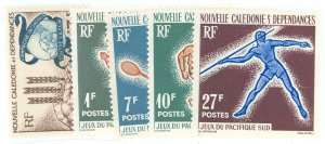New Caledonia #323-327  Single (Complete Set)