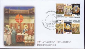 2008 - VATICAN - Scott #1386-1387 - FDC