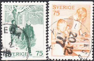 Sweden #1225-1230 Used Set