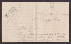 ITALY 1918, Censored letter