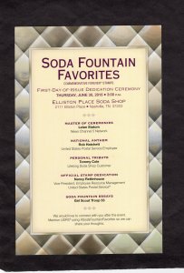 5097 Hot Fudge Sundae, FDC w/program