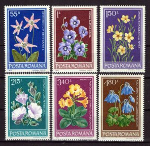 Romania 2824-2829 MNH Protected Flowers Plants Nature ZAYIX 0624S0583