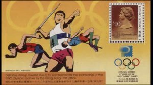 Hong Kong 1991 MNH Stamps Souvenir Sheet Scott 502g Sport Olympic Games