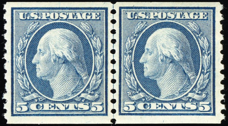 US Stamps # 496 MNH Superb Line Pair