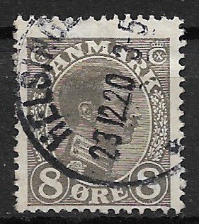 1920 Denmark 99 King ChristianX 8o used.