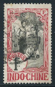 Indo-China, Sc #55, 1fr Used