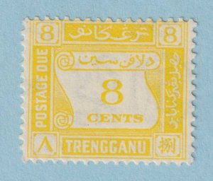 MALAYA - TRENGGANU J3 POSTAGE DUE  MINT NEVER HINGED OG ** VERY FINE! - PSC