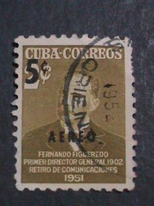 ​CUBA THREE FAMOUS PERSONS VERY OLD USED CUBA-STAMP-VF WE SHIP TO WORLD WIDE